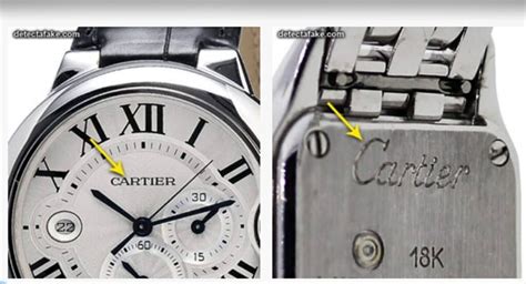 how to detect cartier watches.